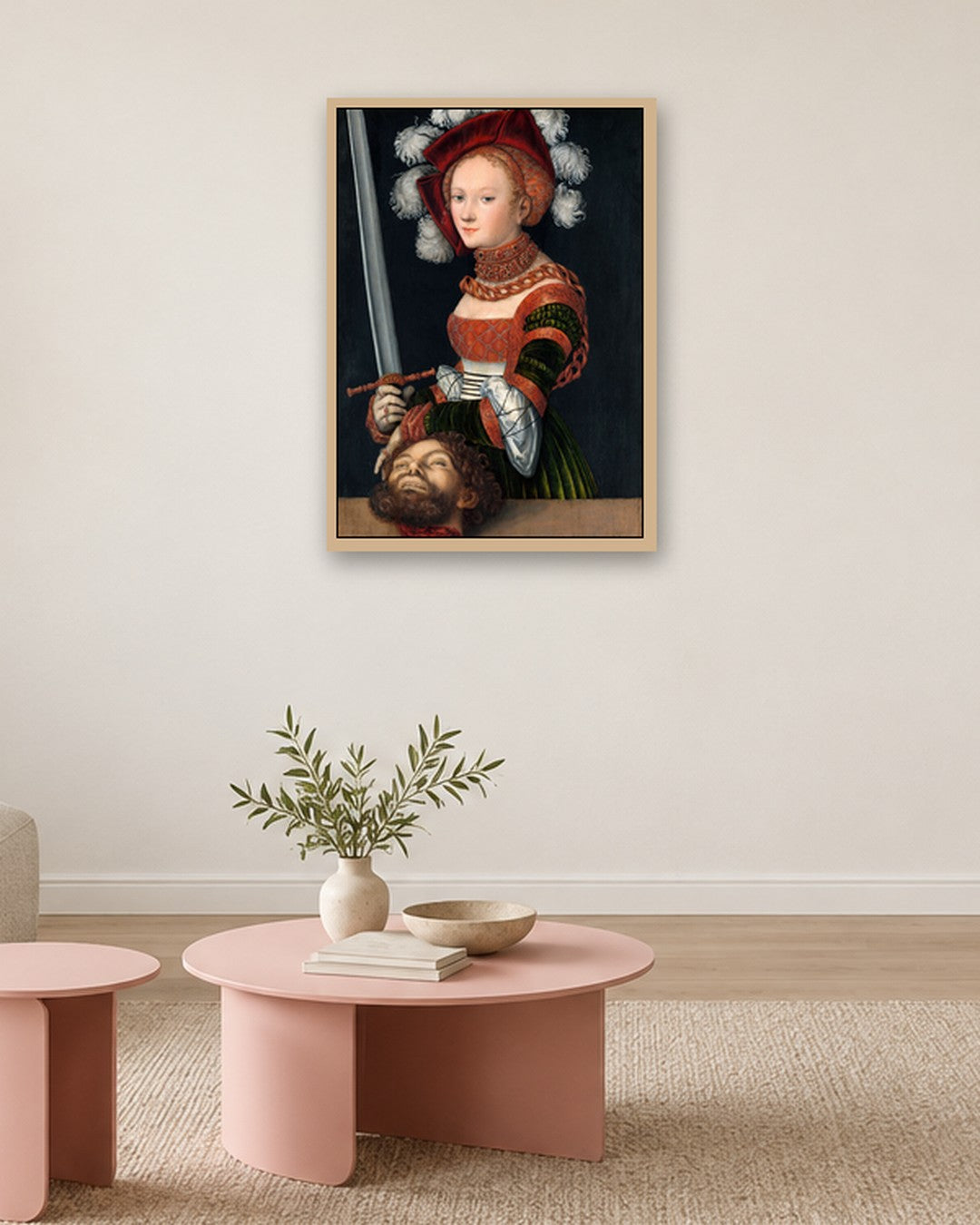 Renaissance Masters - Renaissance Masterpiece No. 268 - oak frame in a room