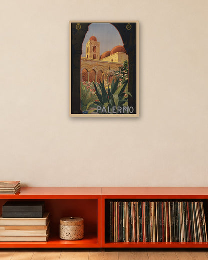 Palermo - Sicilia - oak frame in a room