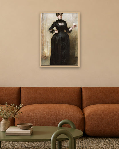 Renaissance Masters - Renaissance Masterpiece No. 370 - oak frame in a room