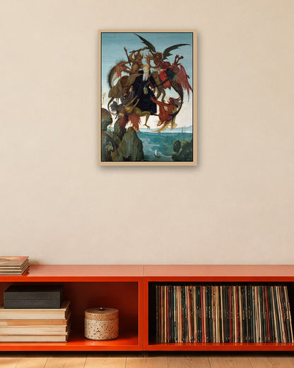 Renaissance Masters - Renaissance Masterpiece No. 294 - oak frame in a room