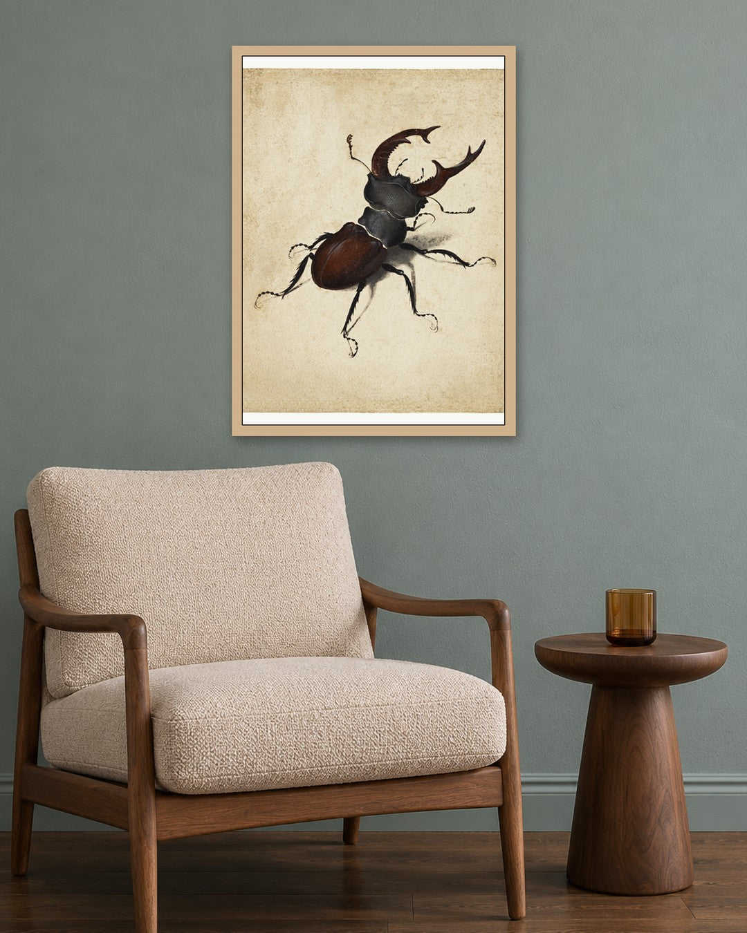 Renaissance Masters - Renaissance Masterpiece No. 212 - oak frame in a room