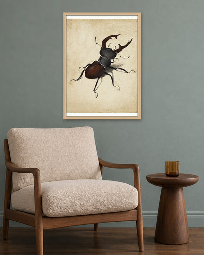 Renaissance Masters - Renaissance Masterpiece No. 212 - oak frame in a room