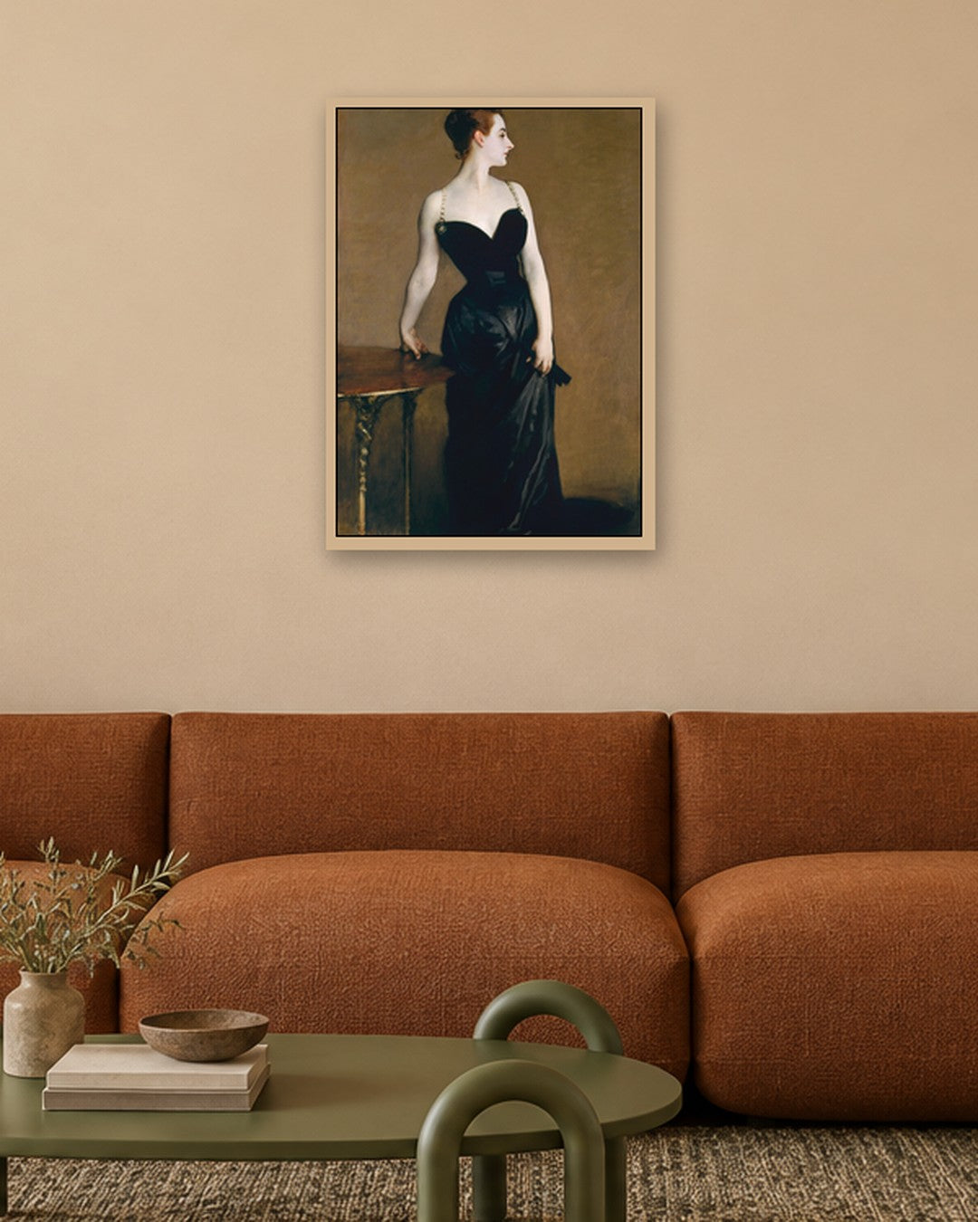 Renaissance Masters - Renaissance Masterpiece No. 365 - oak frame in a room