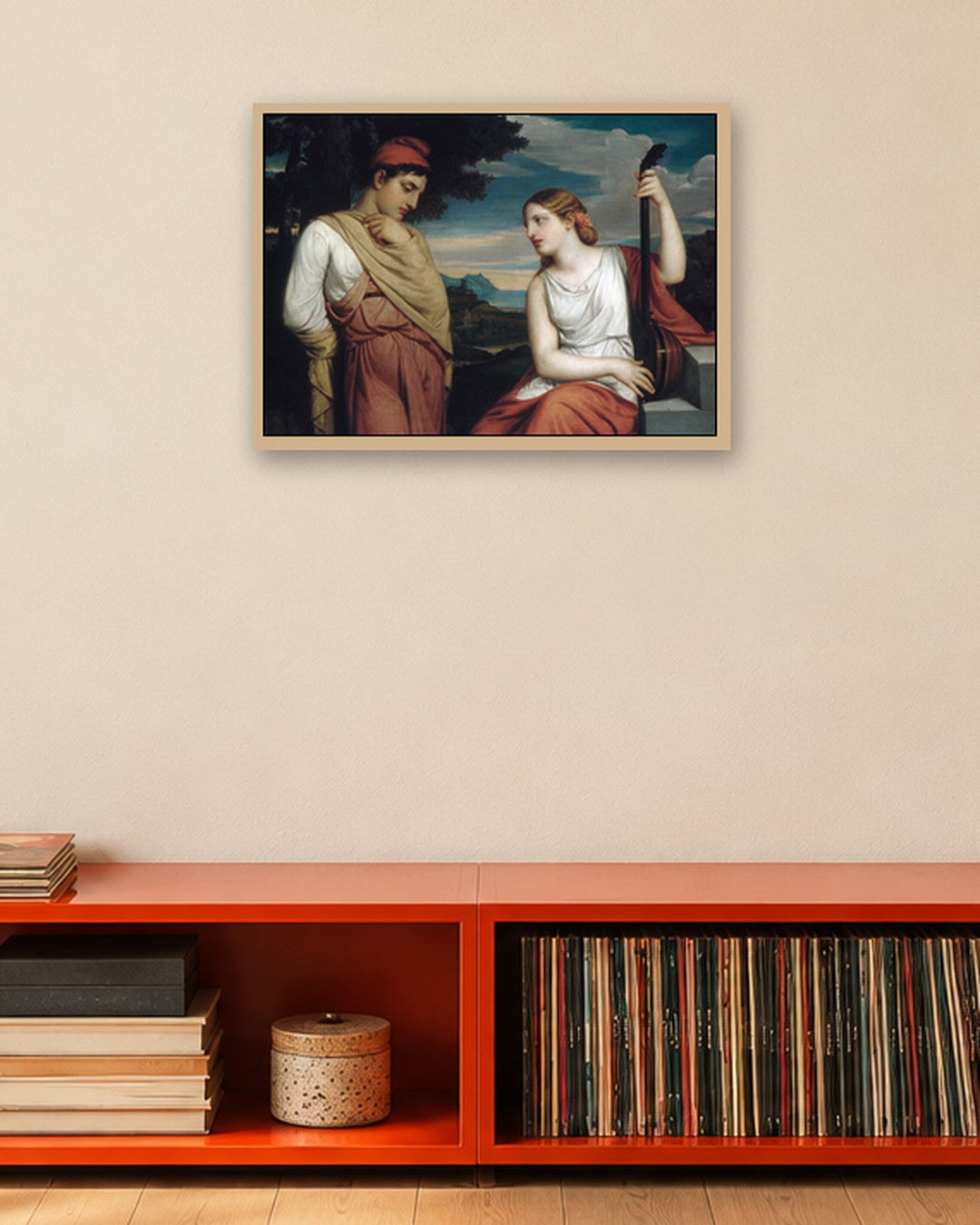 Renaissance Masters - Renaissance Masterpiece No. 230 - oak frame in a room