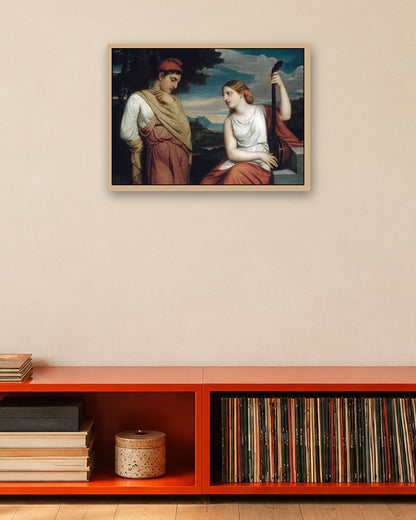 Renaissance Masters - Renaissance Masterpiece No. 230 - oak frame in a room