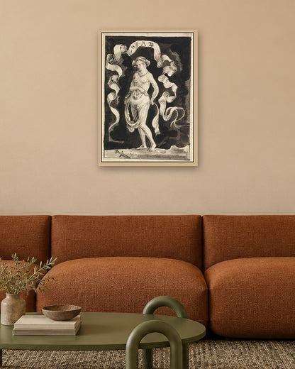 Renaissance Masters - Renaissance Masterpiece No. 426 - oak frame in a room