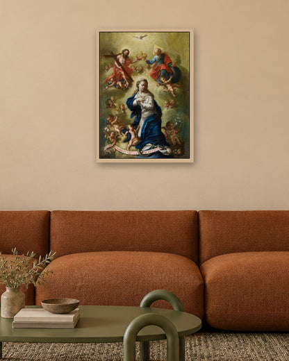 Renaissance Masters - Renaissance Masterpiece No. 401 - oak frame in a room