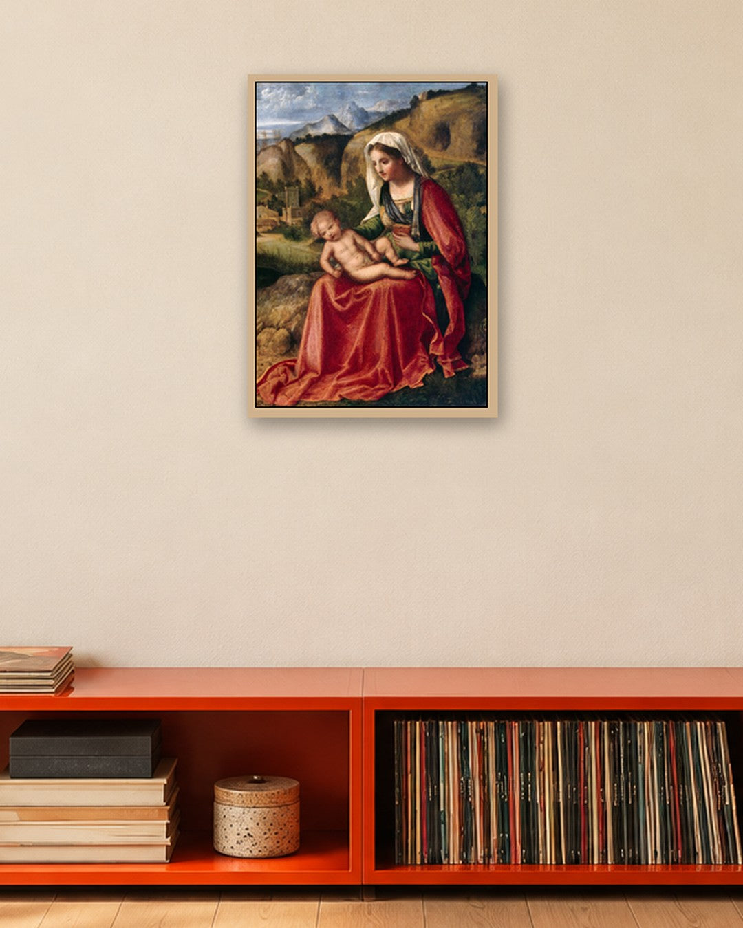 Renaissance Masters - Renaissance Masterpiece No. 284 - oak frame in a room