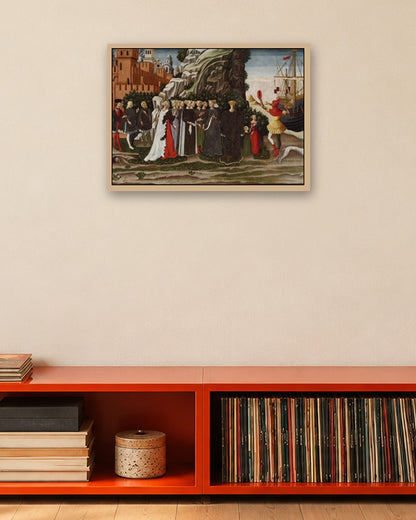 Renaissance Masters - Renaissance Masterpiece No. 62 - oak frame in a room
