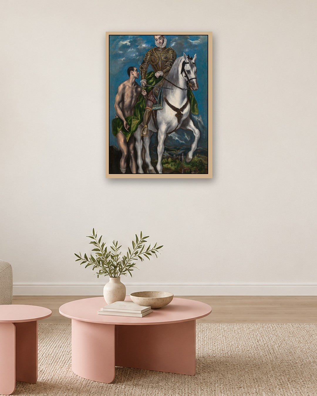 Renaissance Masters - Renaissance Masterpiece No. 183 - oak frame in a room