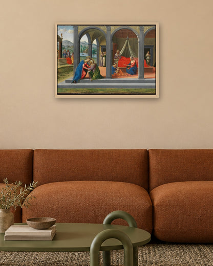 Renaissance Masters - Renaissance Masterpiece No. 157 - oak frame in a room