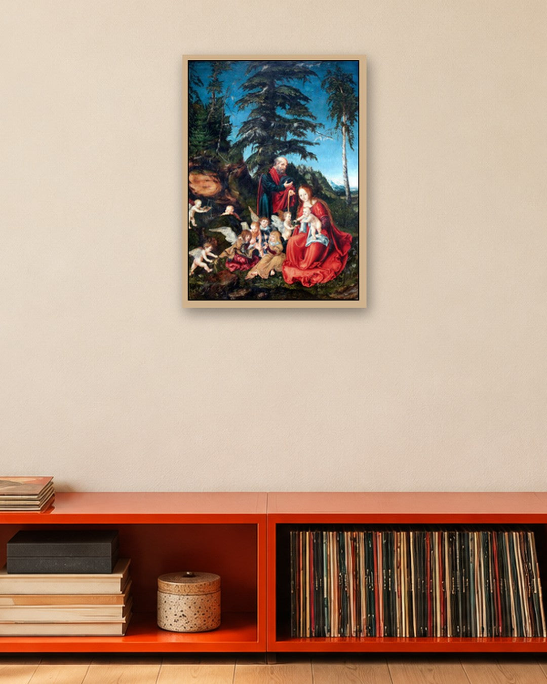 Renaissance Masters - Renaissance Masterpiece No. 279 - oak frame in a room