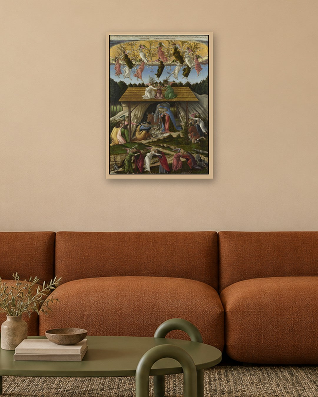 Renaissance Masters - Renaissance Masterpiece No. 248 - oak frame in a room