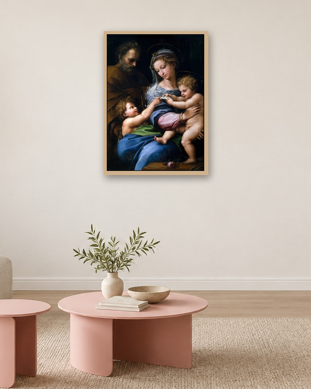 Renaissance Masters - Renaissance Masterpiece No. 301 - oak frame in a room