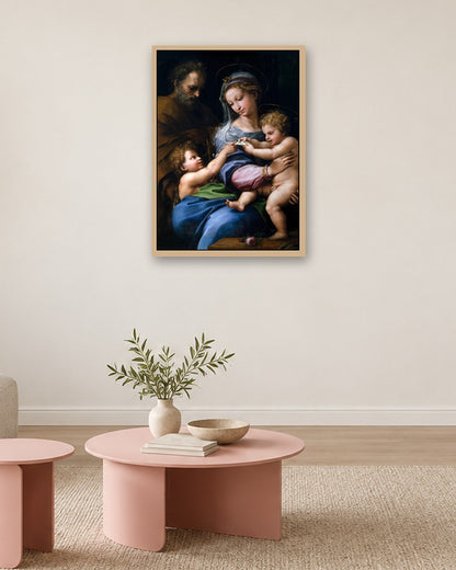 Renaissance Masters - Renaissance Masterpiece No. 301 - oak frame in a room