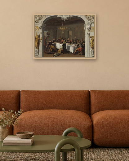 Renaissance Masters - Renaissance Masterpiece No. 405 - oak frame in a room