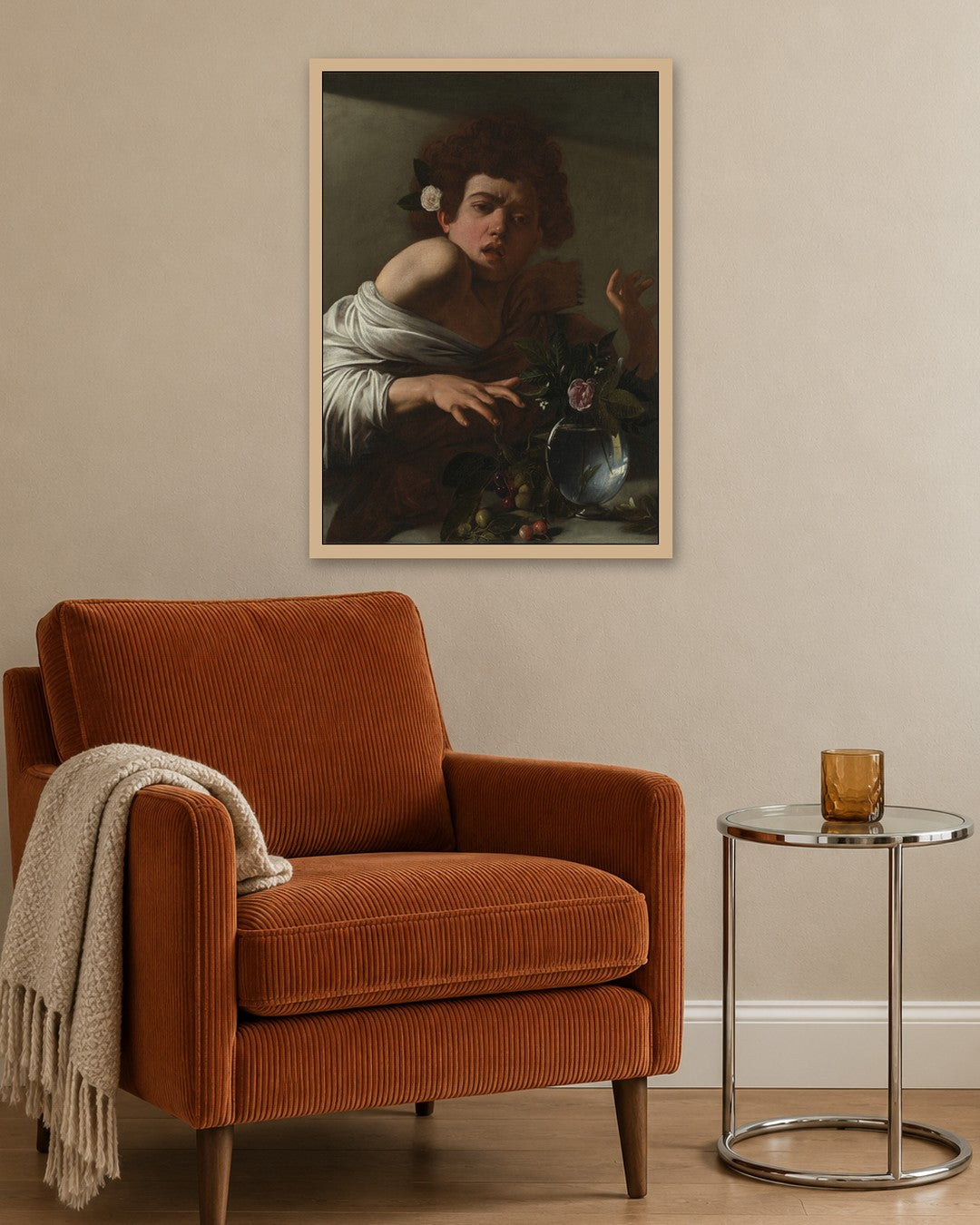 Renaissance Masters - Renaissance Masterpiece No. 243 - oak frame in a room