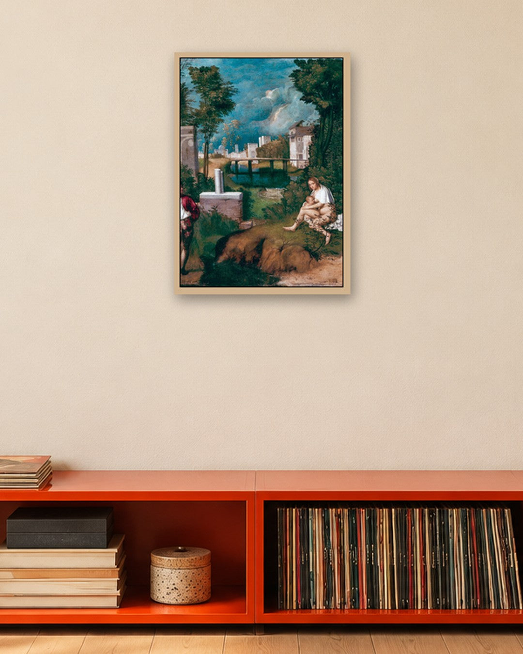 Renaissance Masters - Renaissance Masterpiece No. 289 - oak frame in a room