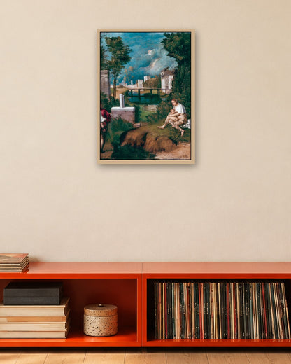Renaissance Masters - Renaissance Masterpiece No. 289 - oak frame in a room