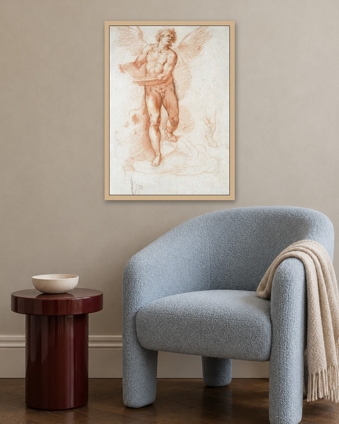 Renaissance Masters - Renaissance Masterpiece No. 267 - oak frame in a room