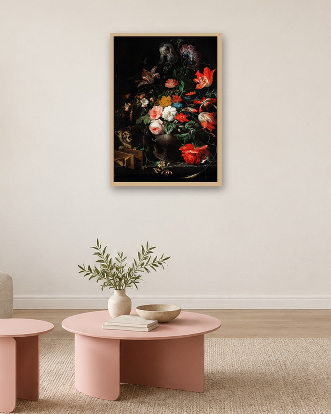 Renaissance Masters - Renaissance Masterpiece No. 377 - oak frame in a room