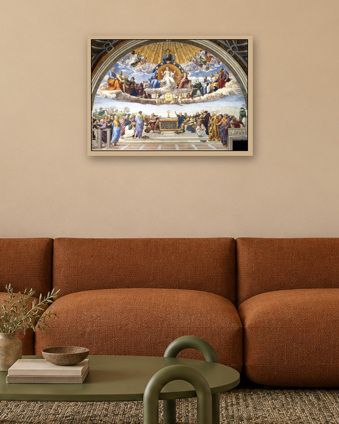 Renaissance Masters - Renaissance Masterpiece No. 322 - oak frame in a room