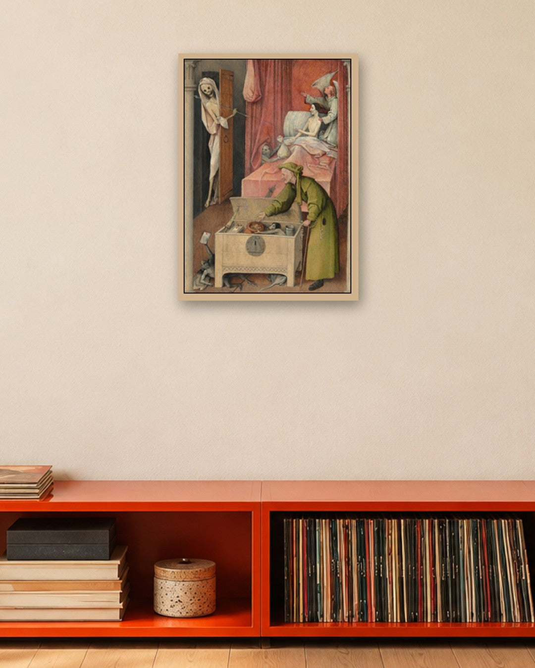 Renaissance Masters - Renaissance Masterpiece No. 226 - oak frame in a room
