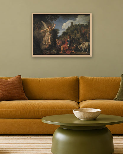 Renaissance Masters - Renaissance Masterpiece No. 192 - oak frame in a room