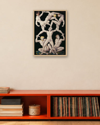 Renaissance Masters - Renaissance Masterpiece No. 51 - oak frame in a room