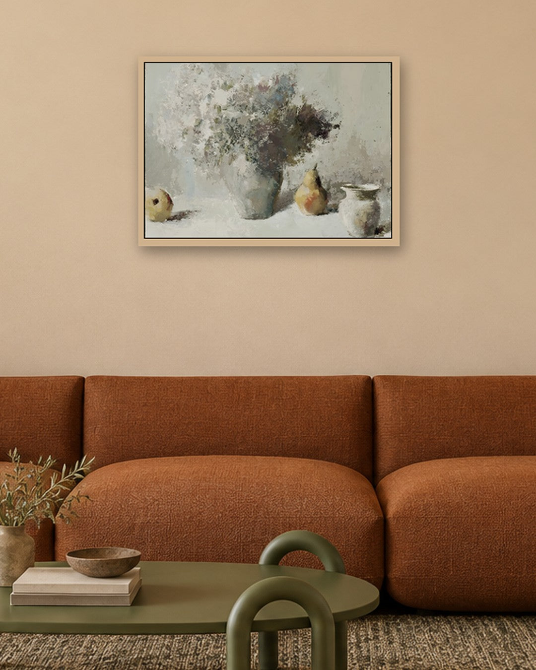 SENT Studio - Still Life No. 3 - oak frame in a room