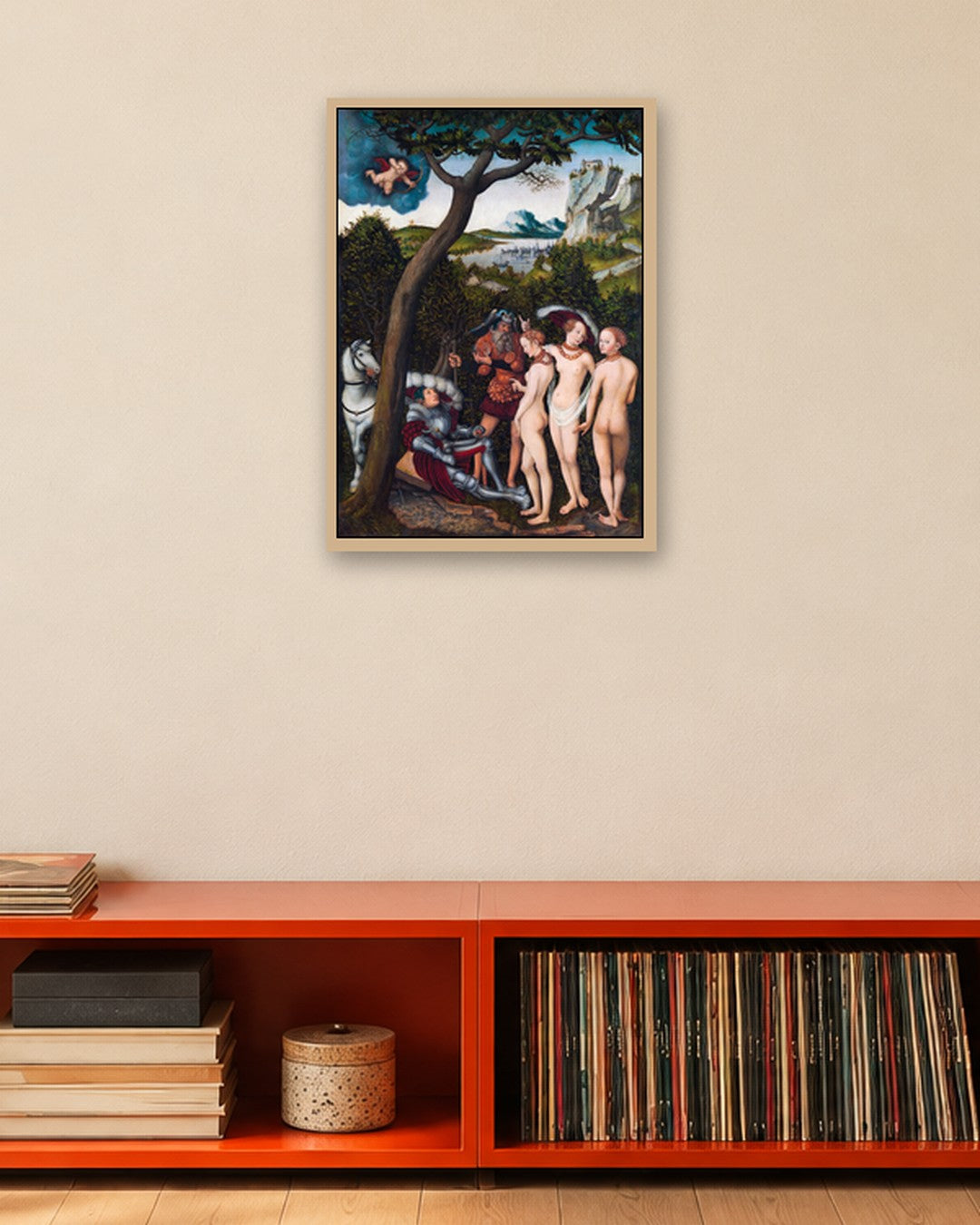 Renaissance Masters - Renaissance Masterpiece No. 293 - oak frame in a room
