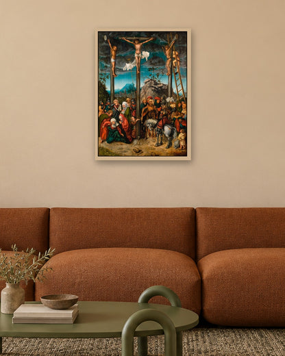 Renaissance Masters - Renaissance Masterpiece No. 196 - oak frame in a room