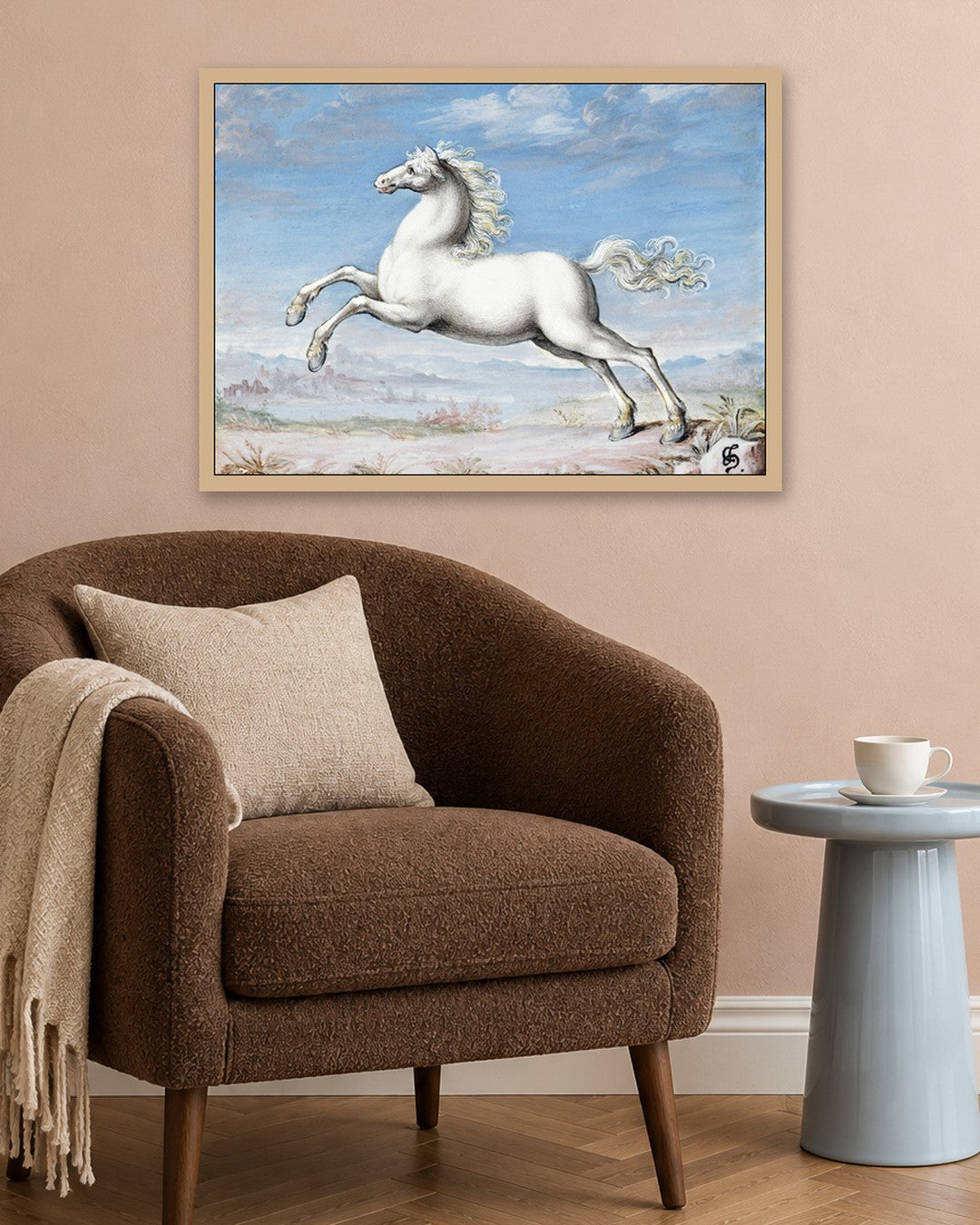 Renaissance Masters - Renaissance Masterpiece No. 356 - oak frame in a room