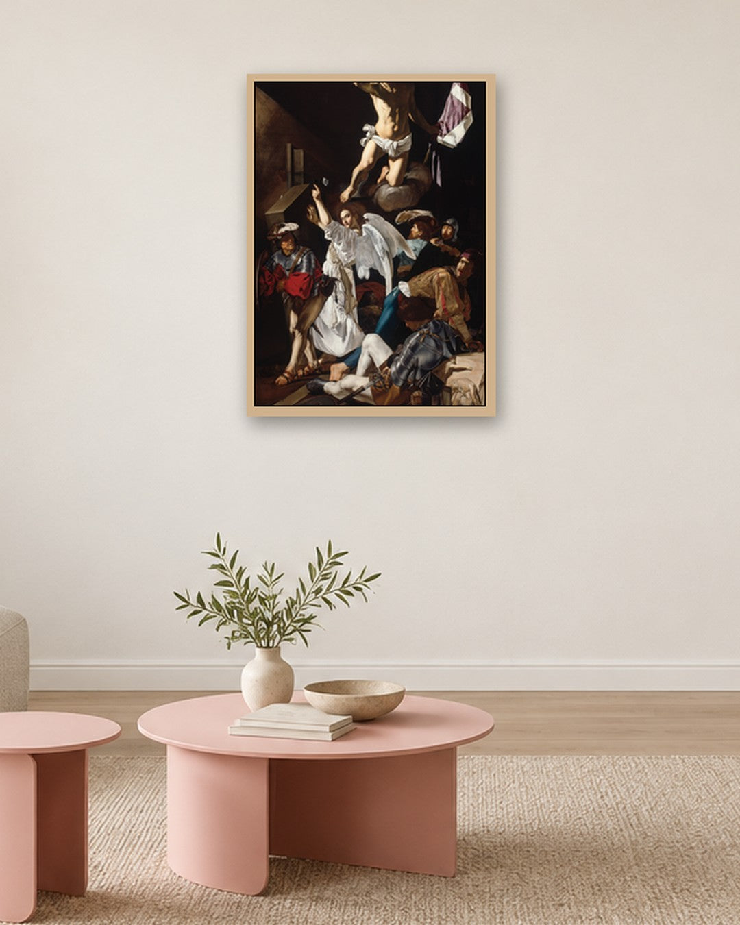Renaissance Masters - Renaissance Masterpiece No. 185 - oak frame in a room