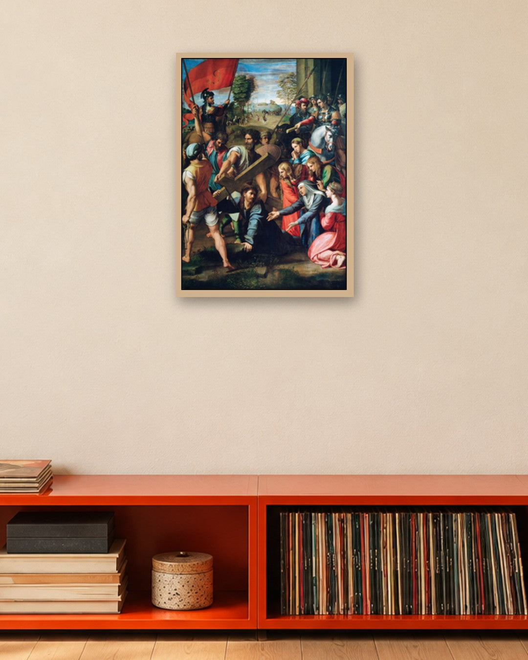 Renaissance Masters - Renaissance Masterpiece No. 298 - oak frame in a room