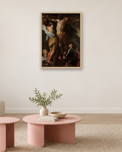 Renaissance Masters - Renaissance Masterpiece No. 106 - oak frame in a room