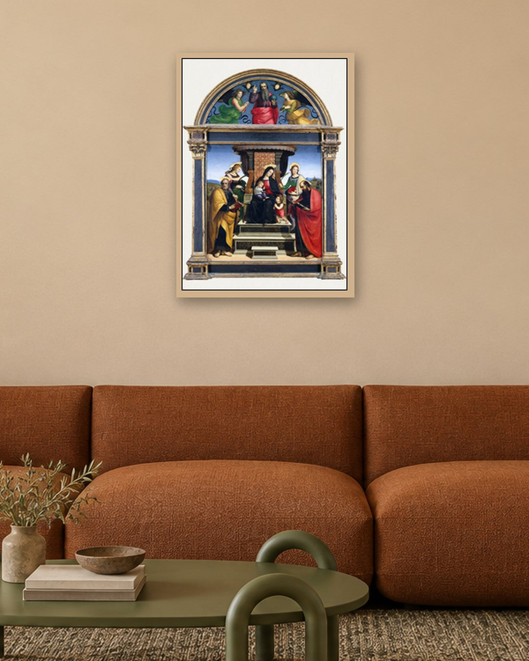 Renaissance Masters - Renaissance Masterpiece No. 306 - oak frame in a room