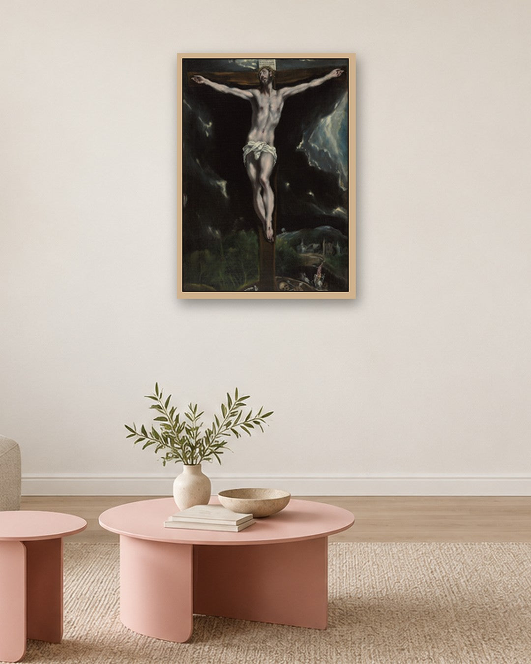Renaissance Masters - Renaissance Masterpiece No. 234 - oak frame in a room