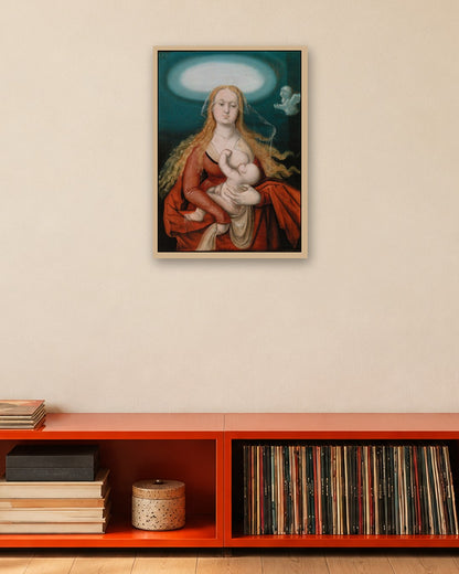 Renaissance Masters - Renaissance Masterpiece No. 125 - oak frame in a room