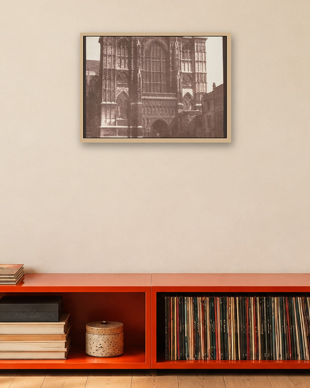 Nicholas Henneman - Westminster Abbey - oak frame in a room