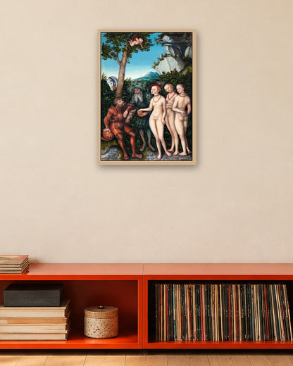 Renaissance Masters - Renaissance Masterpiece No. 291 - oak frame in a room