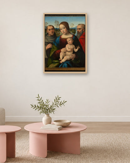 Renaissance Masters - Renaissance Masterpiece No. 168 - oak frame in a room