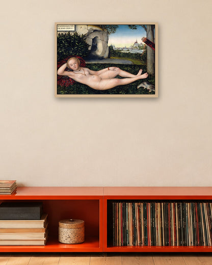 Renaissance Masters - Renaissance Masterpiece No. 290 - oak frame in a room