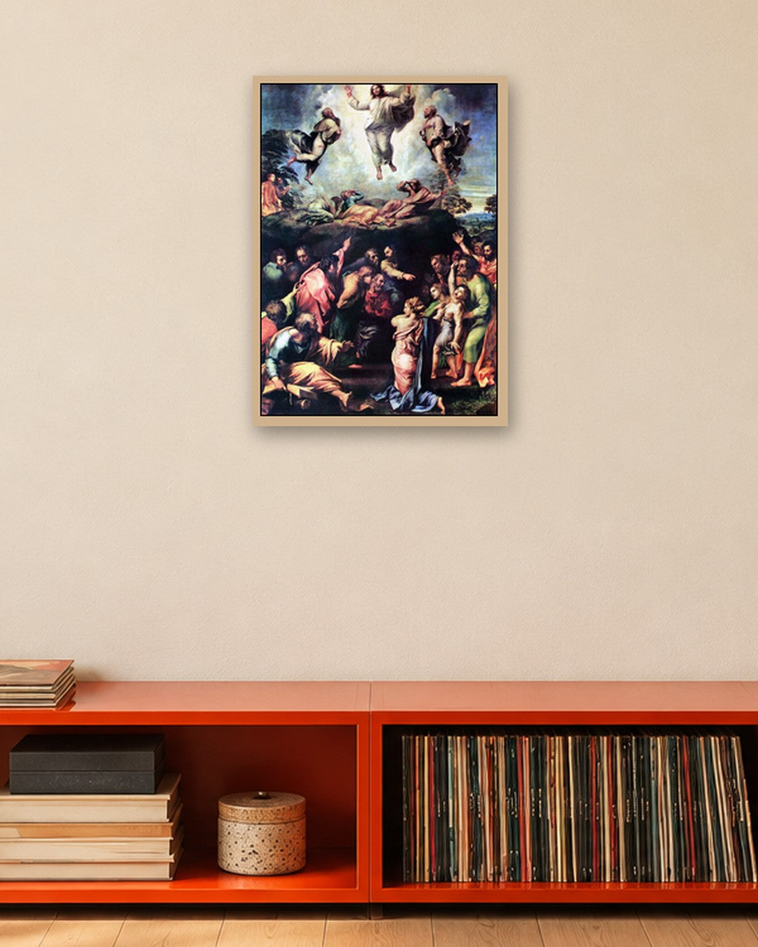 Renaissance Masters - Renaissance Masterpiece No. 296 - oak frame in a room