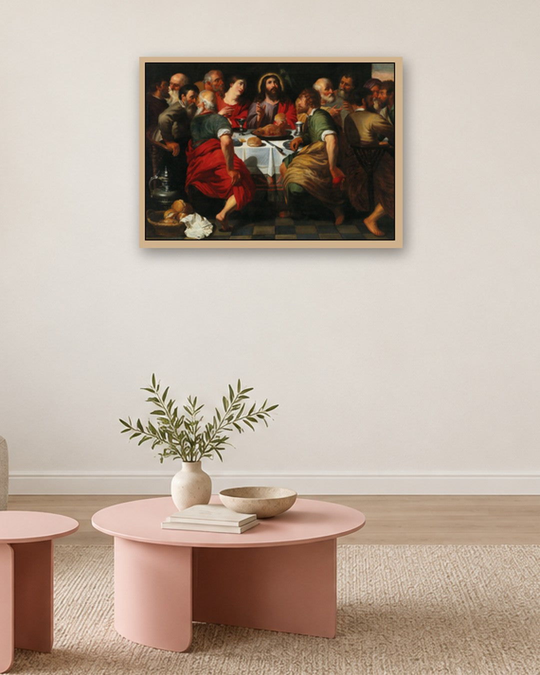 Renaissance Masters - Renaissance Masterpiece No. 414 - oak frame in a room