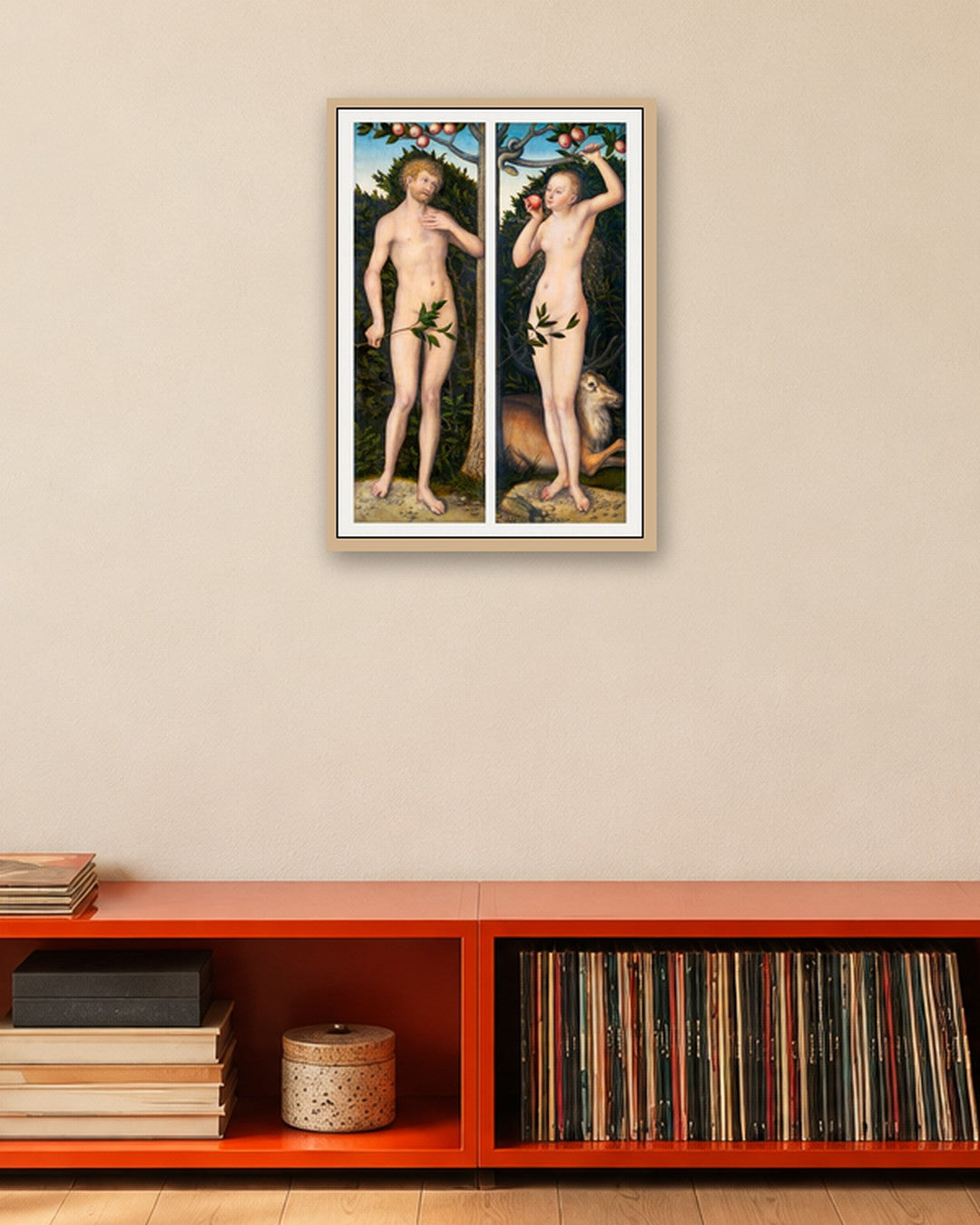 Renaissance Masters - Renaissance Masterpiece No. 273 - oak frame in a room