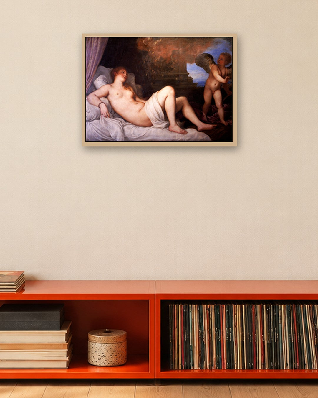 Renaissance Masters - Renaissance Masterpiece No. 257 - oak frame in a room