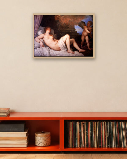Renaissance Masters - Renaissance Masterpiece No. 257 - oak frame in a room