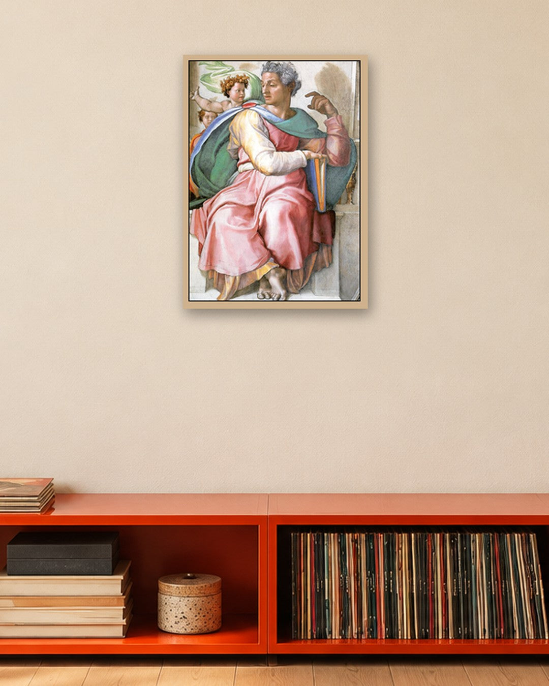 Renaissance Masters - Renaissance Masterpiece No. 335 - oak frame in a room