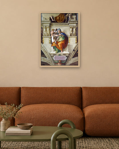 Renaissance Masters - Renaissance Masterpiece No. 334 - oak frame in a room